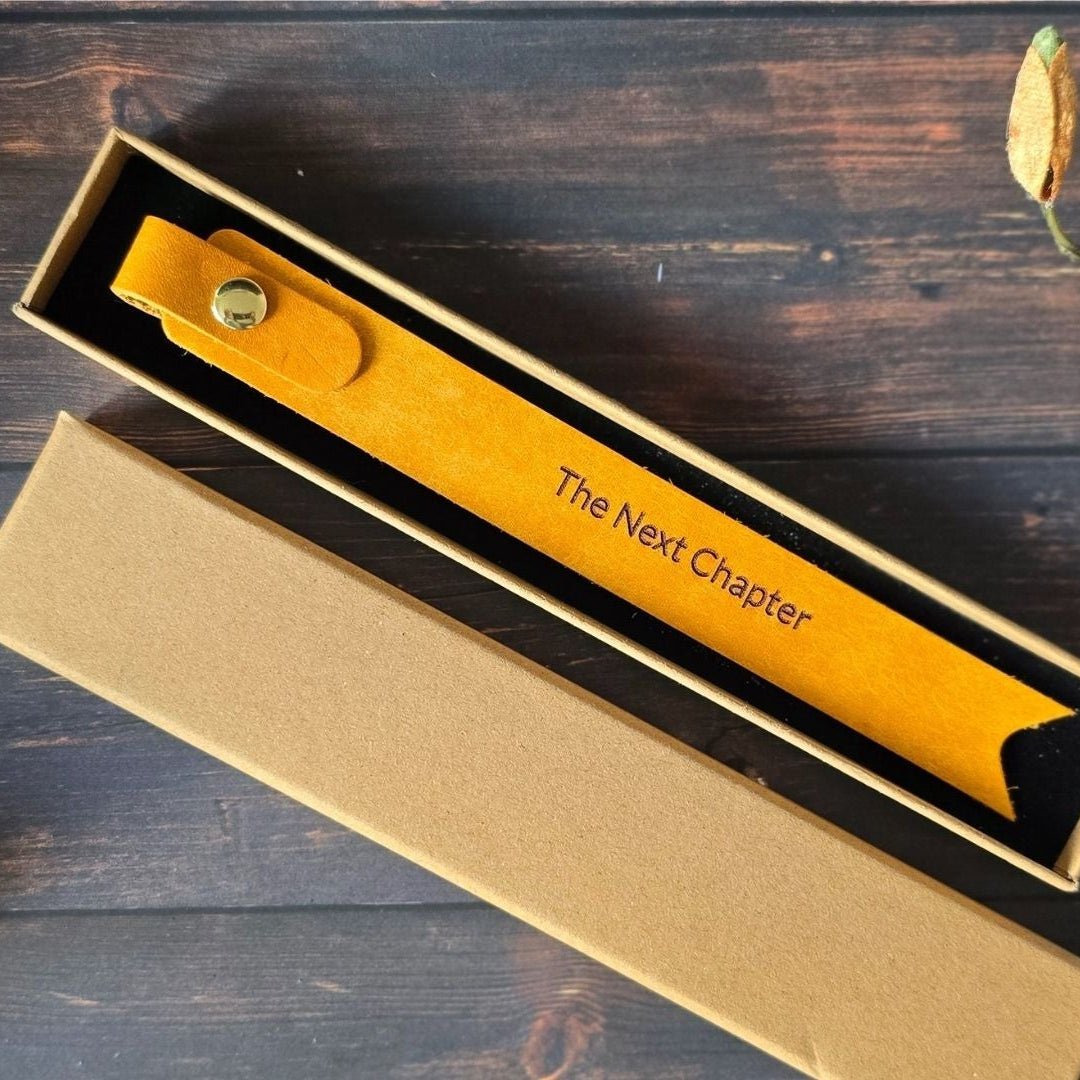 Leather Bookmark