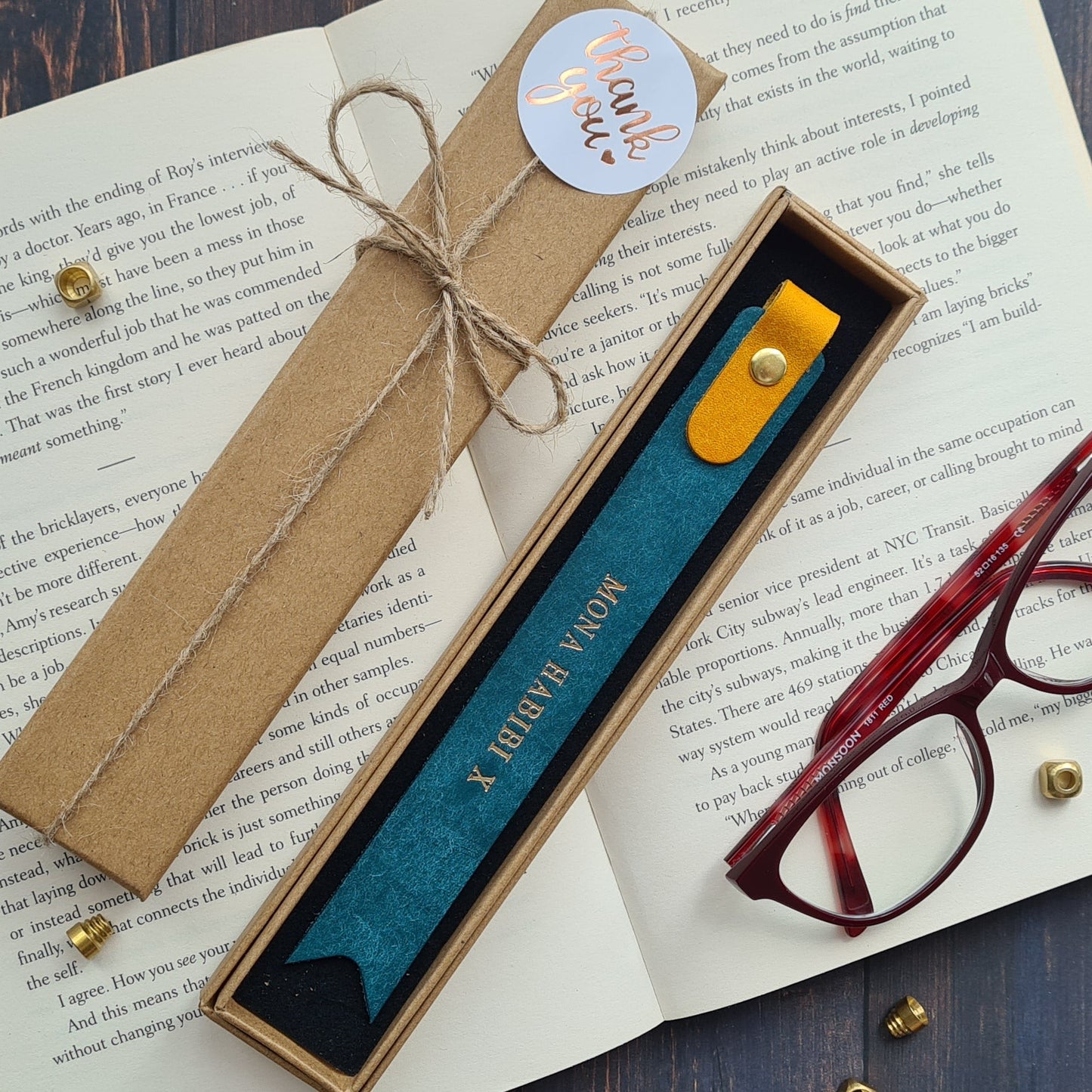 Personalised Bookmark