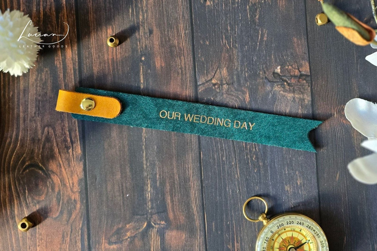 Leather Bookmark