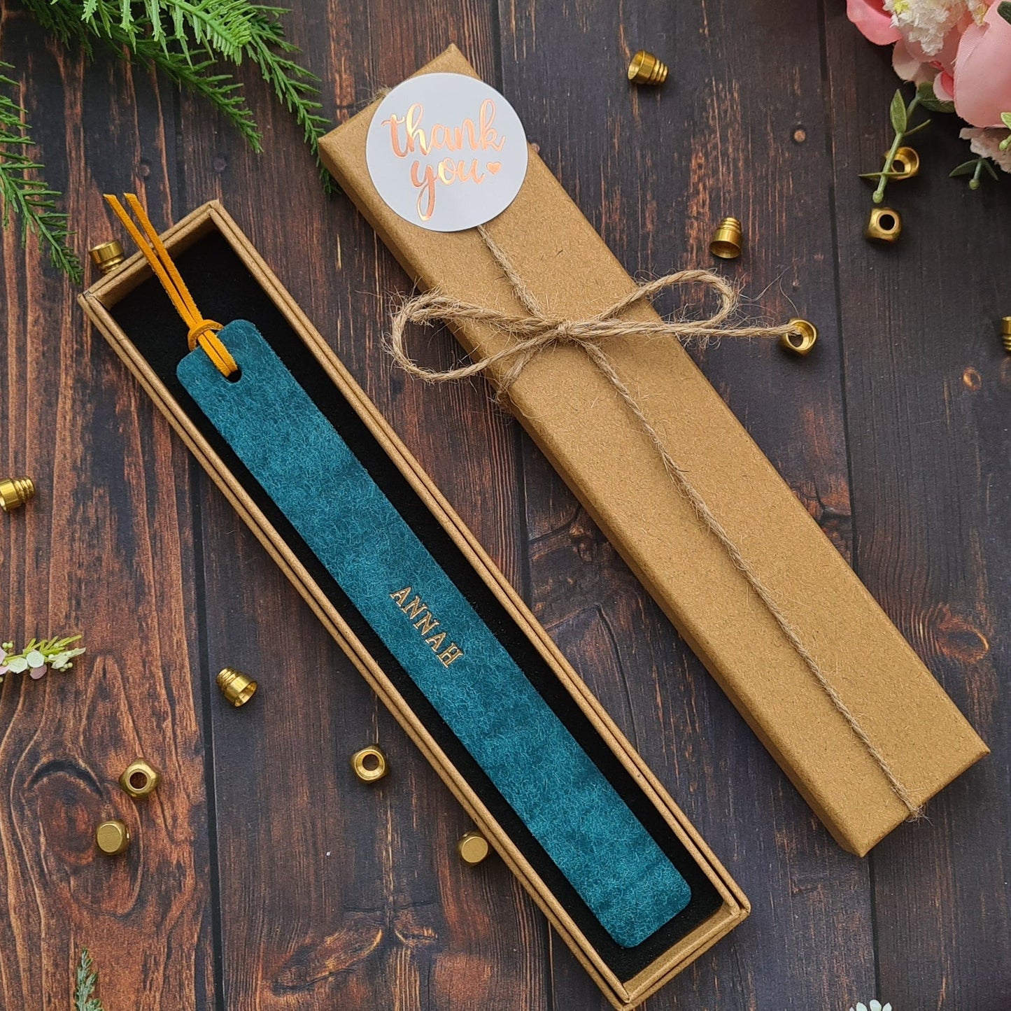 Leather Bookmark
