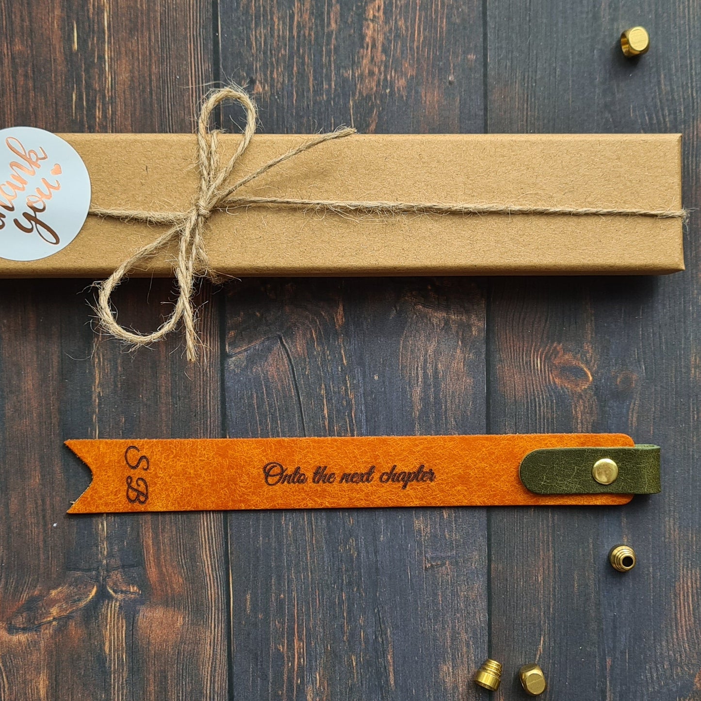 Leather Bookmark