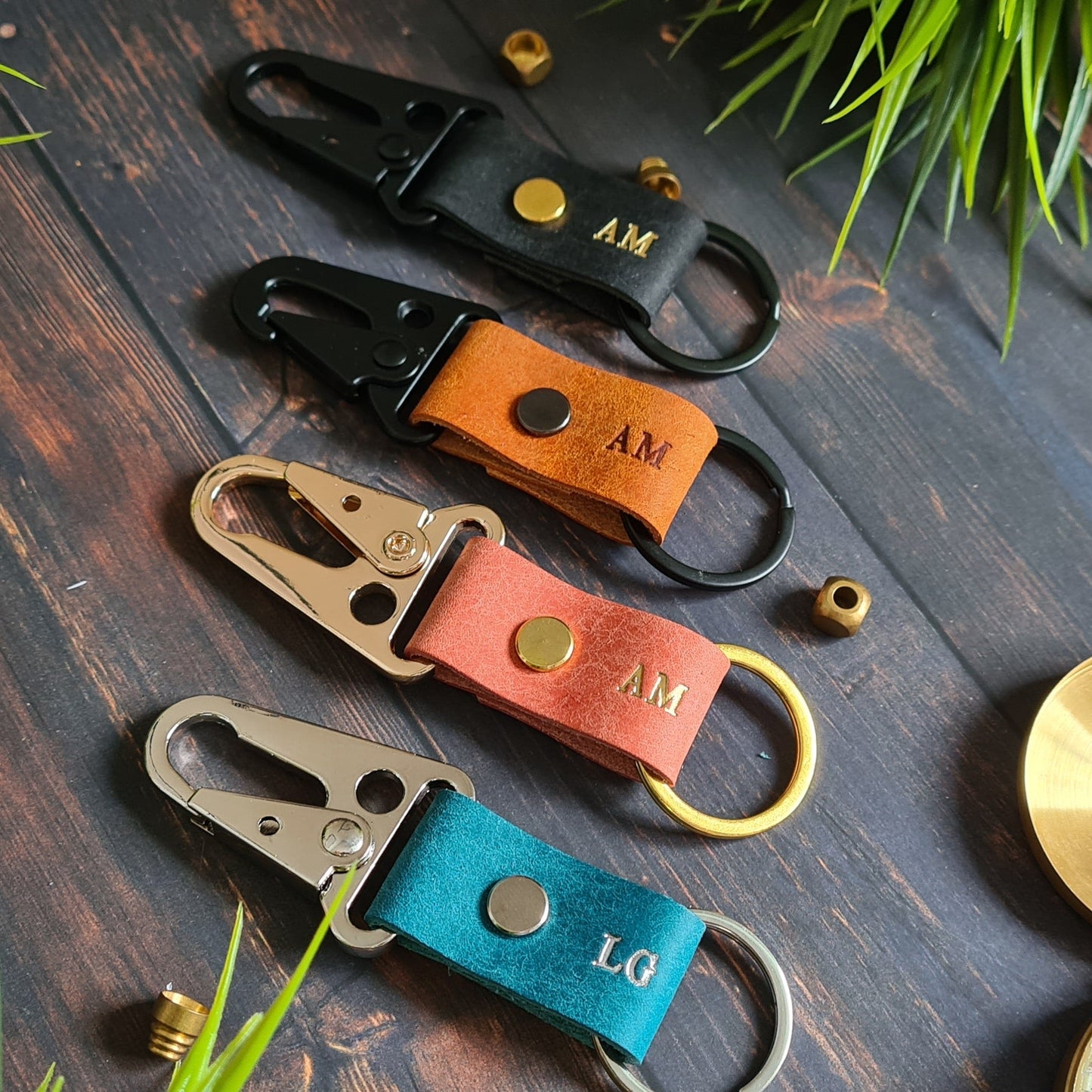 Leather Keyring