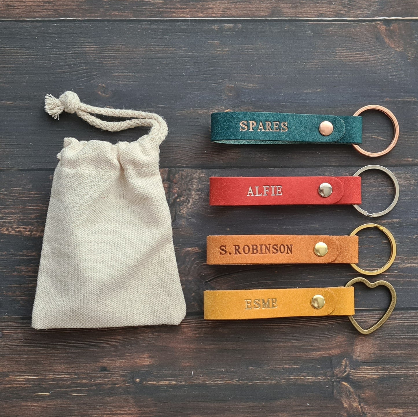 Leather Keyring