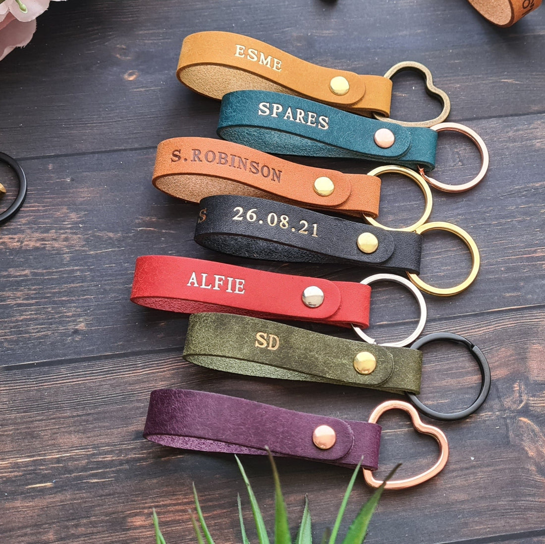 Valentine’s Day Gifts That Speak from the Heart: Personalised Leather Accessories