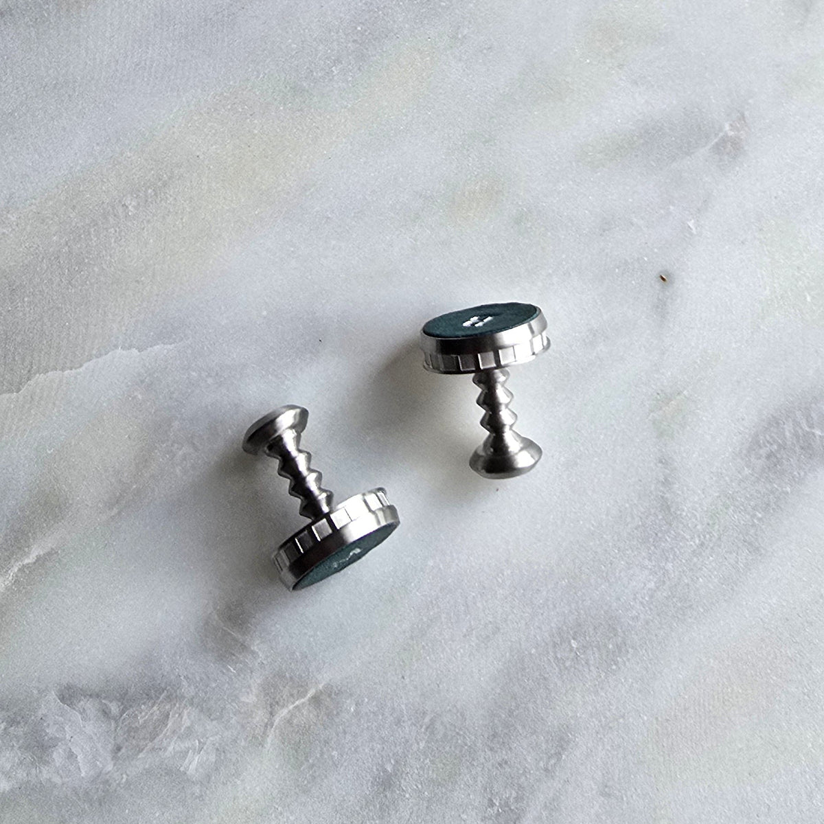 Heritage Personalised Leather Cufflinks | Wedding Gift for Him