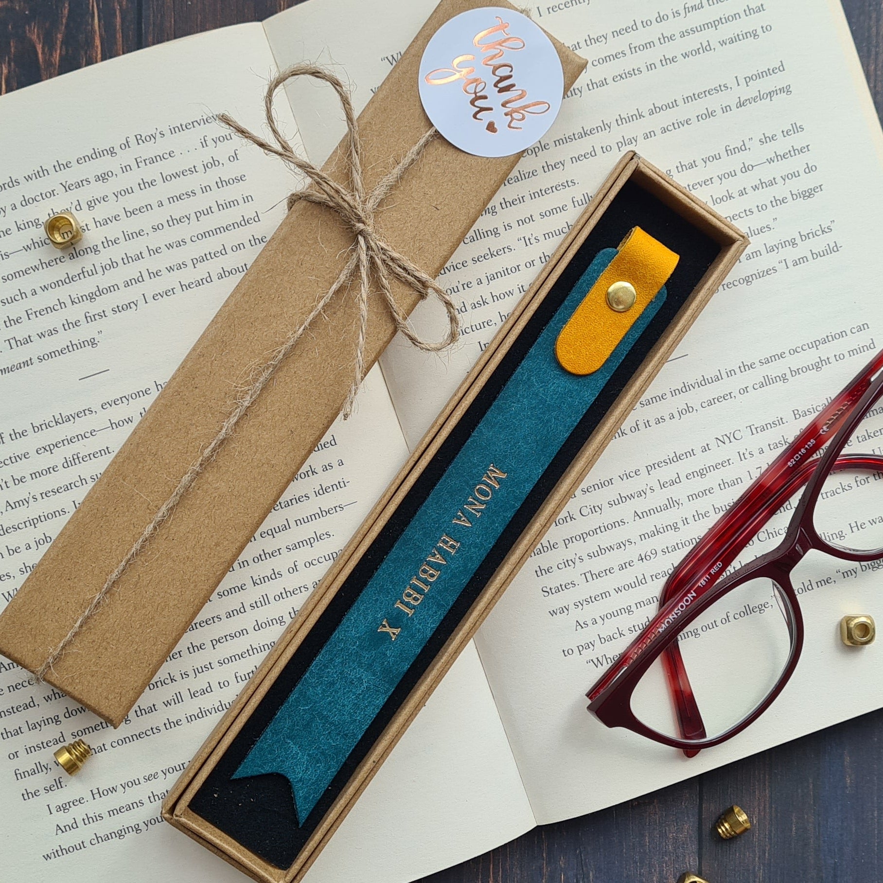 Personalised Bookmark