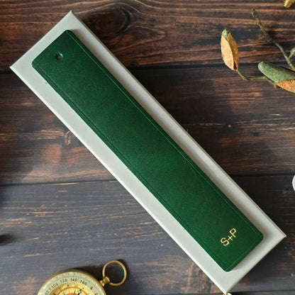 Green Personalised Bookmark