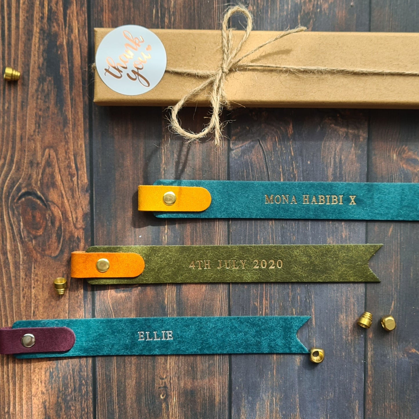 Leather Bookmark
