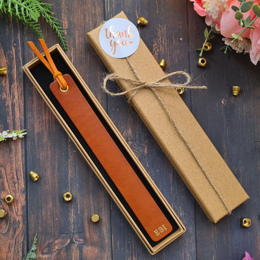 Leather Bookmark