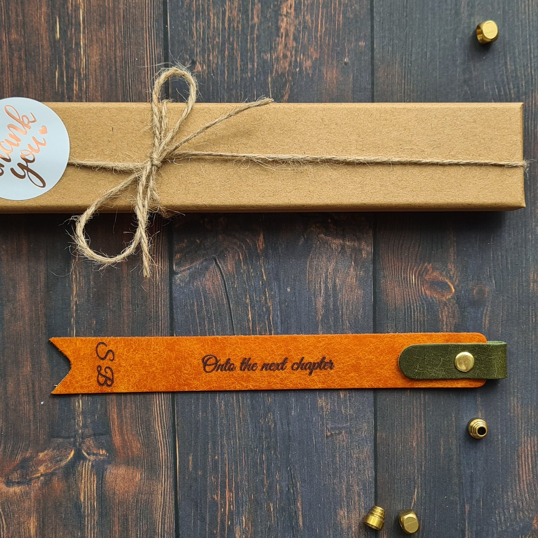 Leather Bookmark