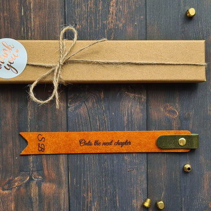 Leather Bookmark