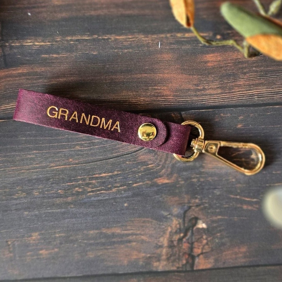 Leather Keyring