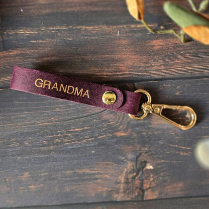 Leather Keyring