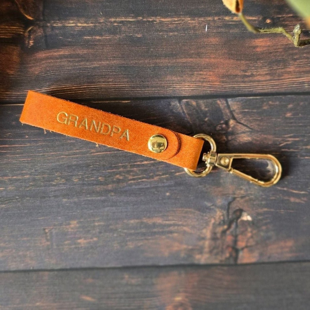 Leather Keyring