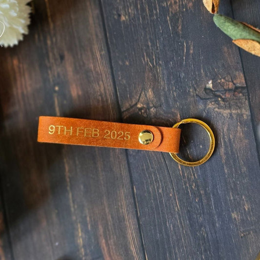 Leather Keyring